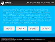 Tablet Screenshot of digitize.ie